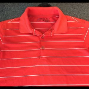 Boys striped Nike polo shirt